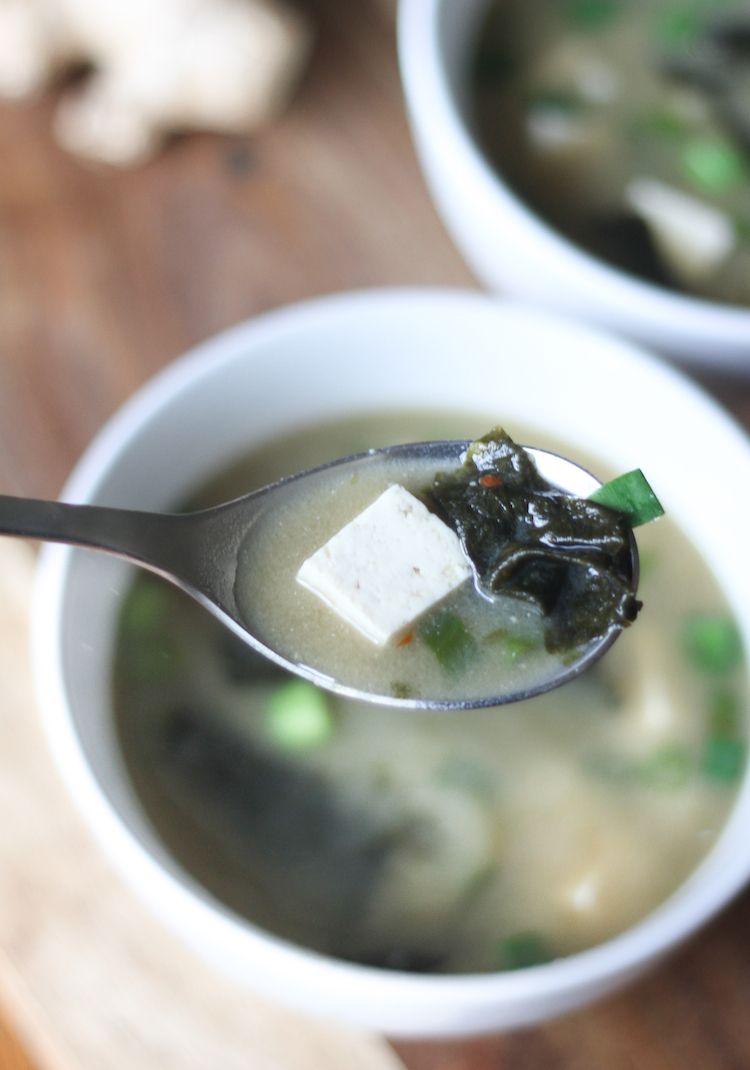 Immune Boosting Miso Soup | www.LiveSimplyNatural.com