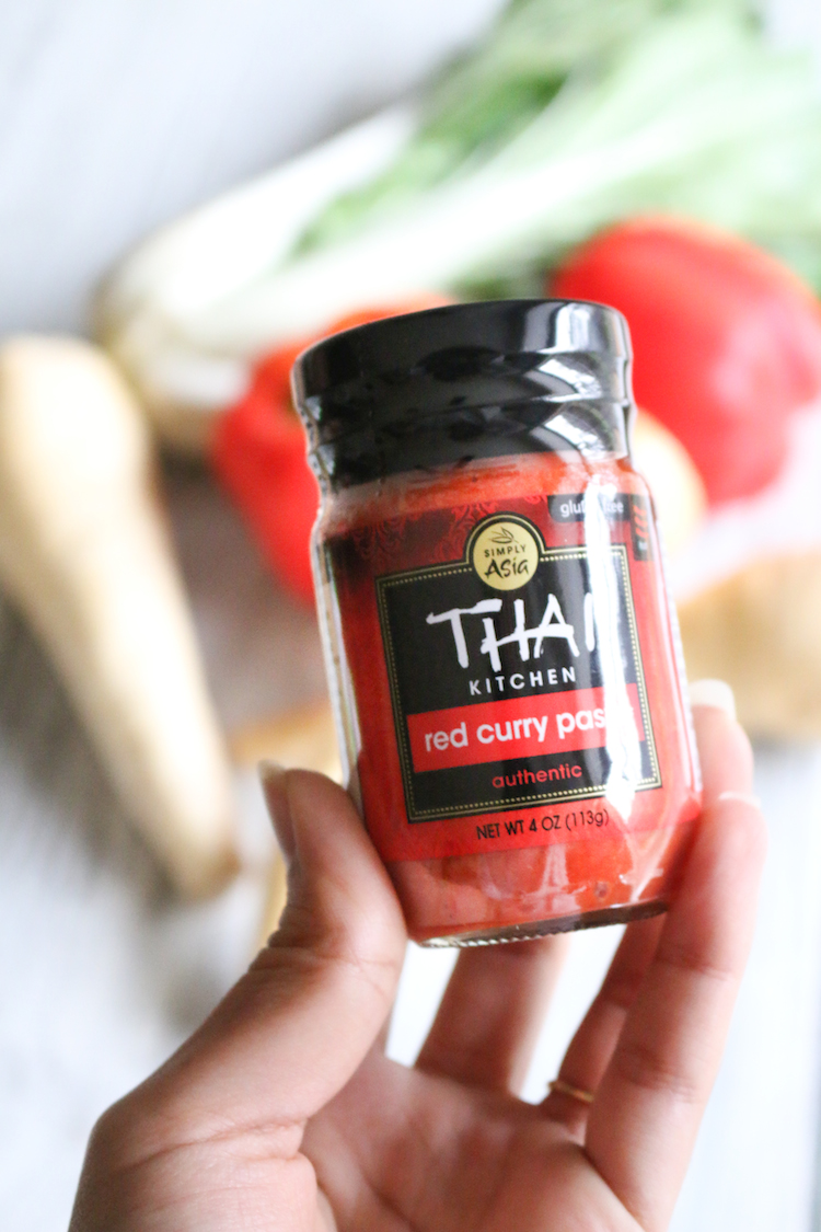 Vegan Coconut Thai Curry Recipe | www.LiveSimplyNatural.com