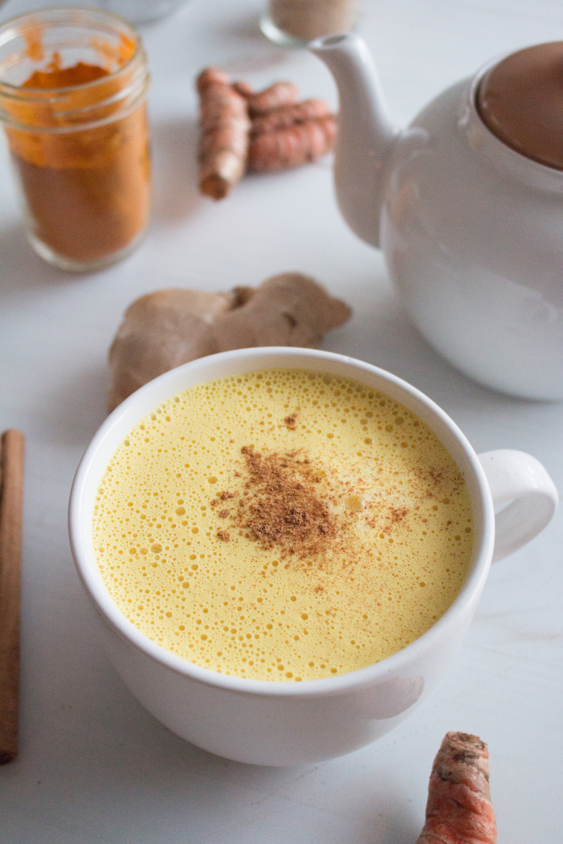 Vegan Golden Milk Turmeric Tea 